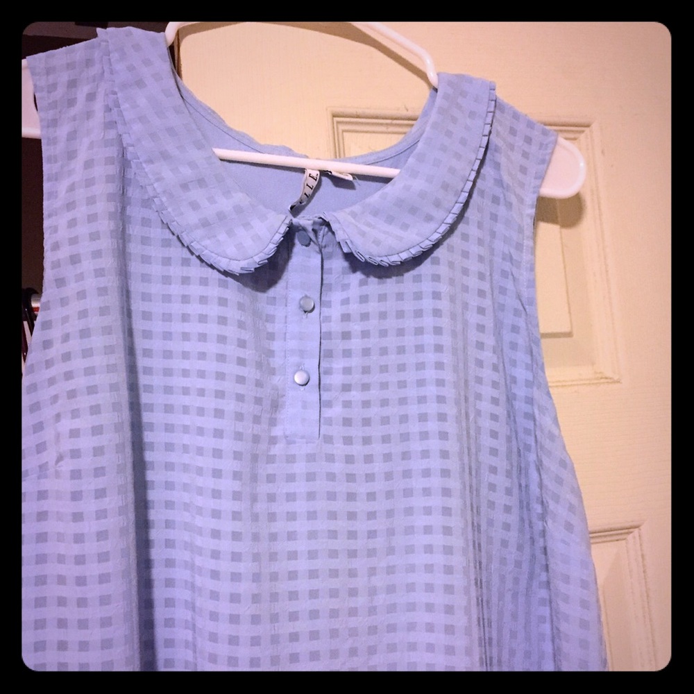 Light Blue Blouse